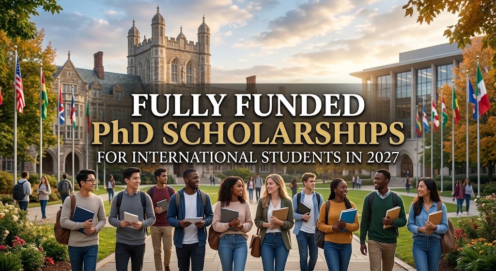 Fully Funded PhD Scholarships for International Students in 2027