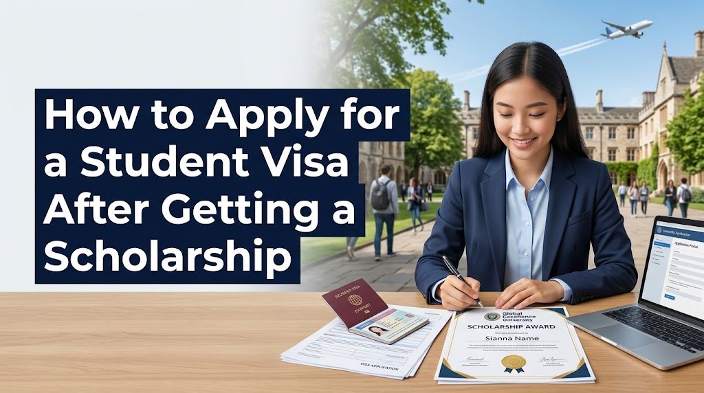 How to Apply for a Student Visa After Getting a Scholarship