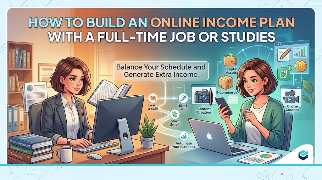 How to Build an Online Income Plan With a Full-Time Job or Studies