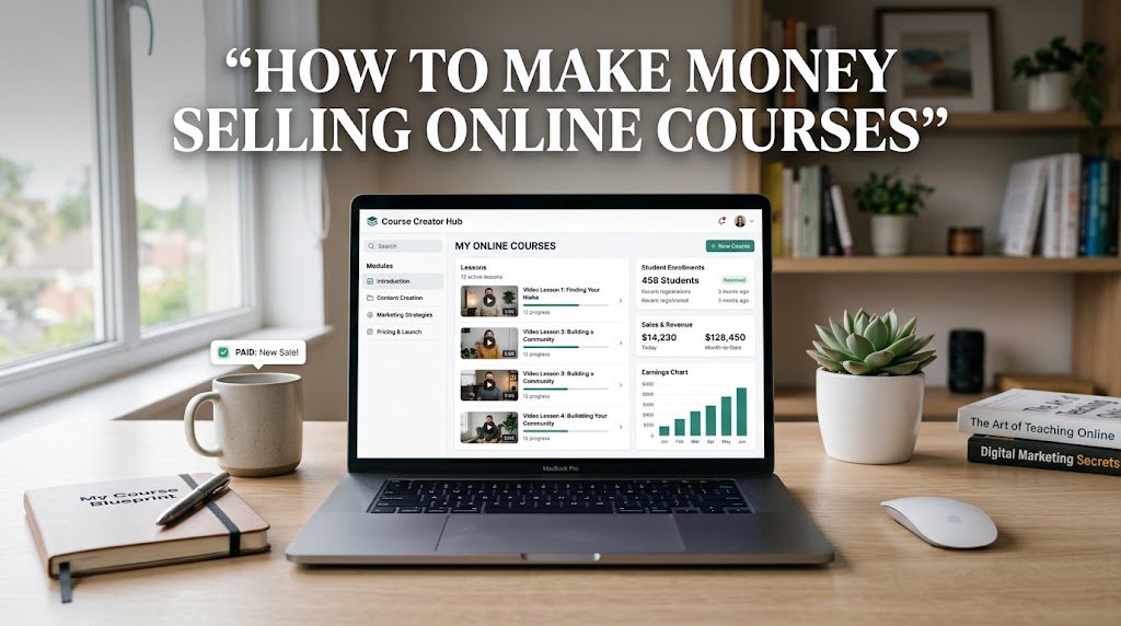 How to Make Money Selling Online Courses