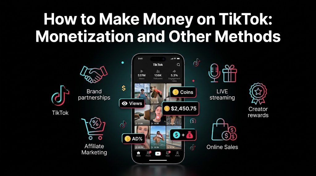 How to Make Money on TikTok Monetization and Other Methods