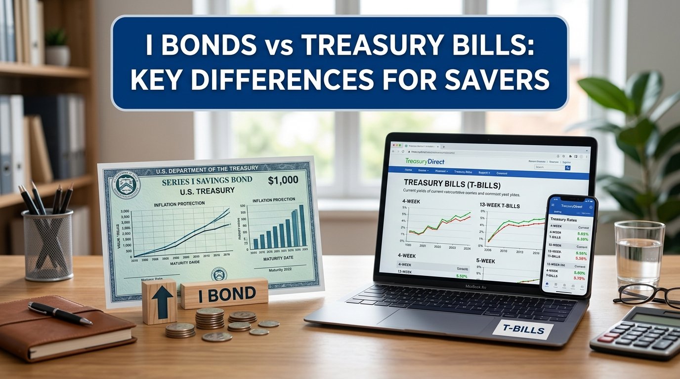 I Bonds vs Treasury Bills: What Is the Difference for Savers?