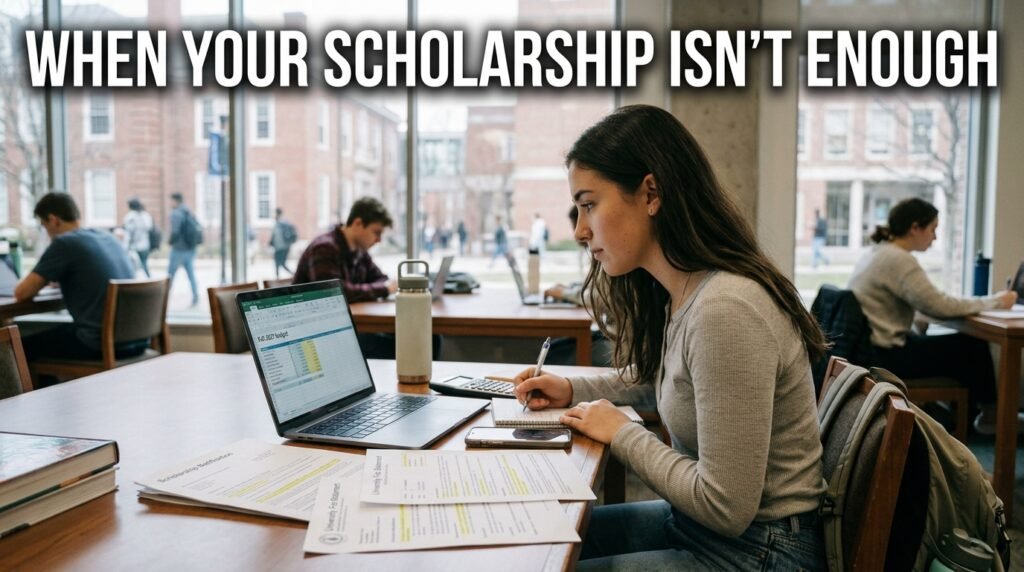 What to Do When a University Scholarship Does Not Cover All Your Expenses in 2027