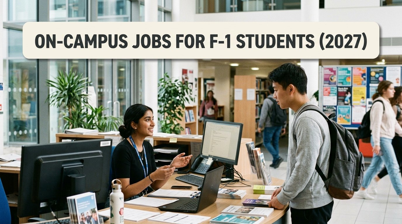 On-Campus Jobs for F-1 Students in 2027: Work-Hour Limits, Eligibility and Rules