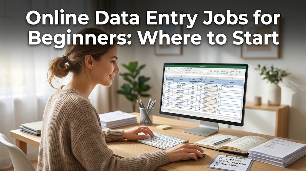 Online Data Entry Jobs for Beginners Where to Start