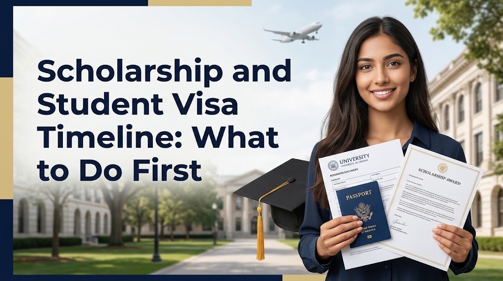 Scholarship and Student Visa Timeline What to Do First