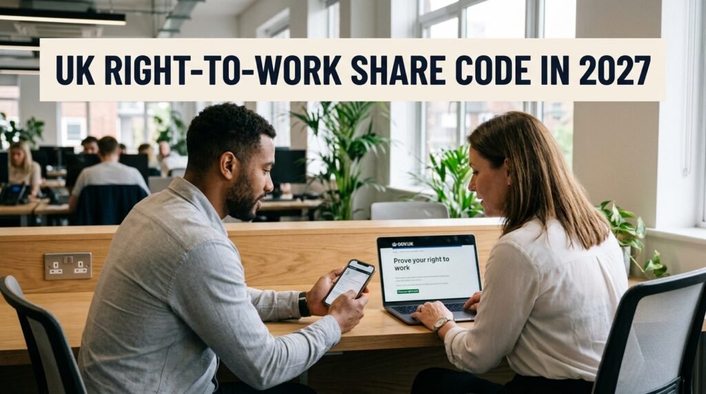 UK Right-to-Work Share Code in 2027: How Employees Can Prove Their Work Eligibility