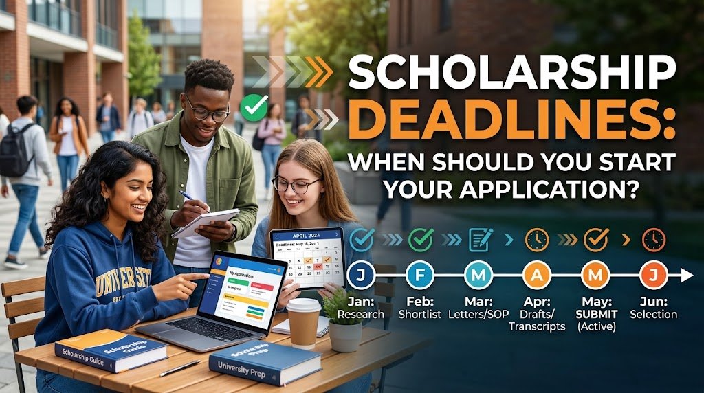 Scholarship Deadlines: When Should You Start Your Application
