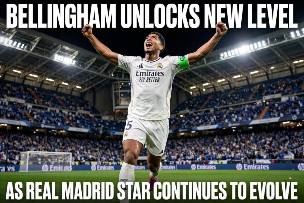 Bellingham Unlocks New Level as Real Madrid Star Continues to Evolve