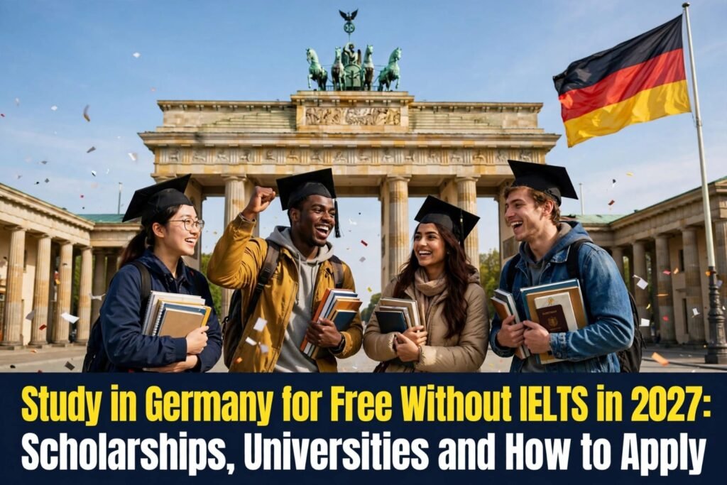 Study in Germany for Free Without IELTS in 2027