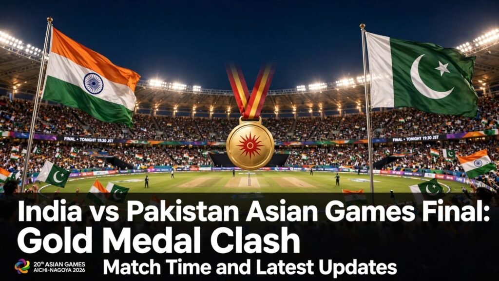 India vs Pakistan Asian Games Final: Gold Medal Clash, Match Time and Latest Updates