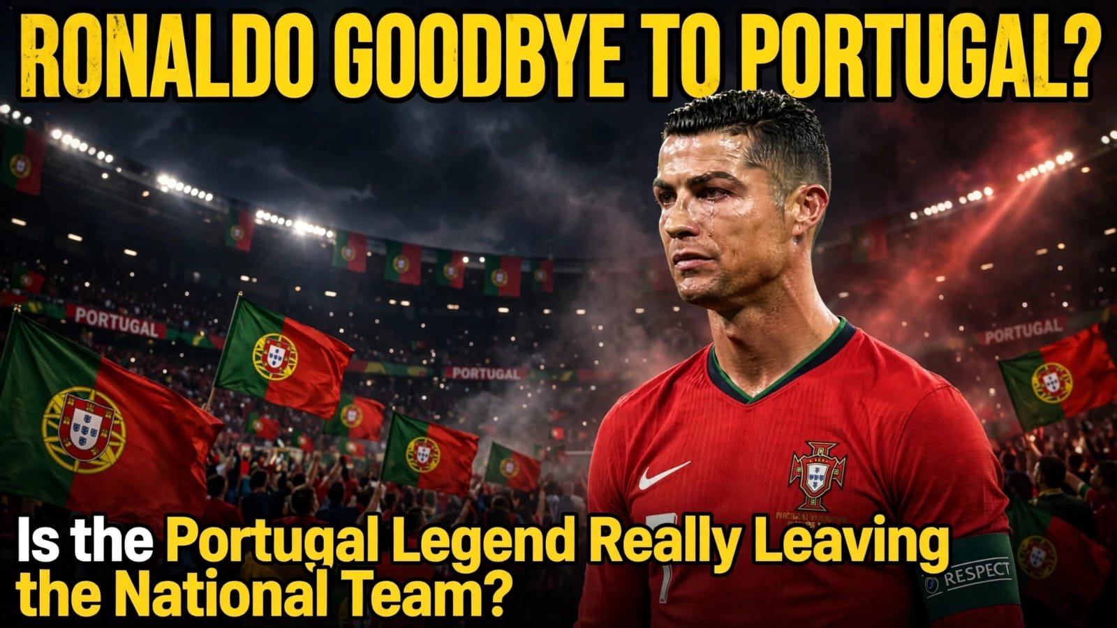 Ronaldo Goodbye to Portugal: Is the Portugal Legend Really Leaving the National Team?